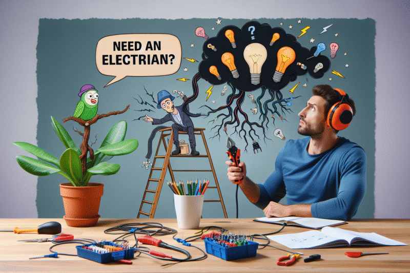 Trenger du elektriker ? Du kan gjøre en del selv, men dette bør du styre unna