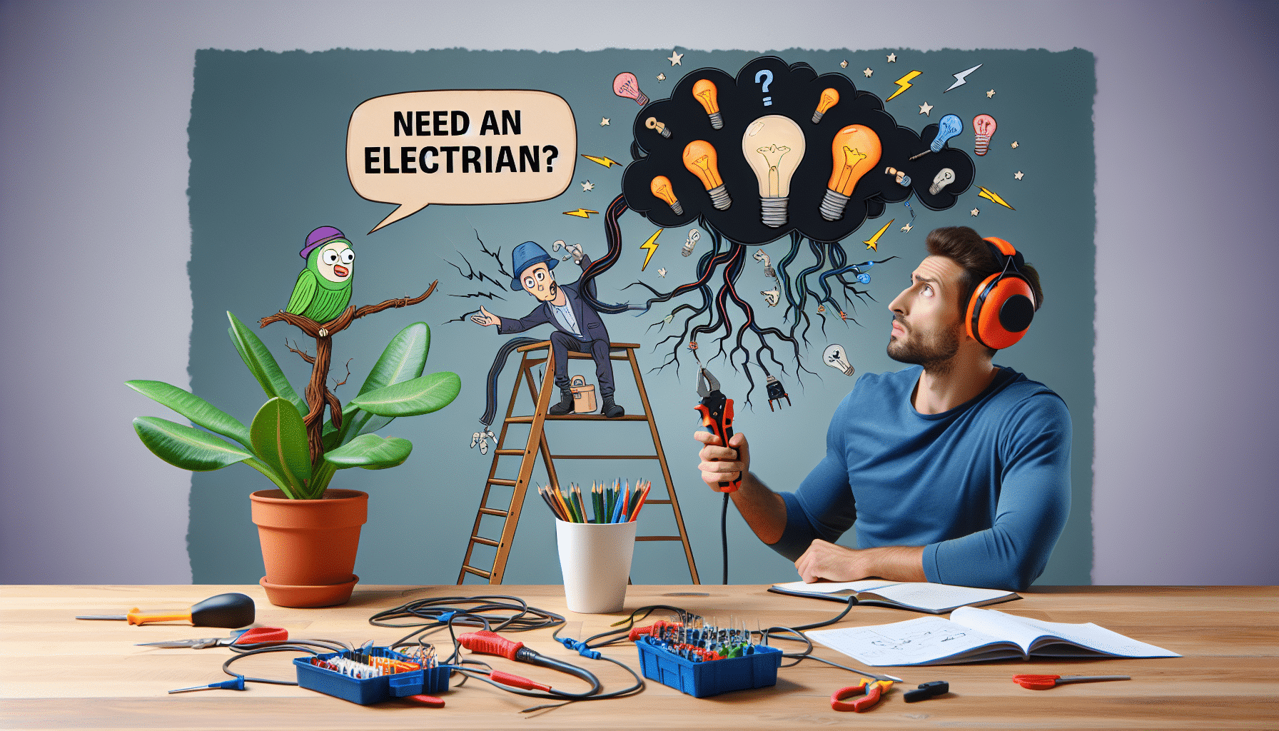 Trenger du elektriker? Du kan gj&oslash;re en del selv, men dette b&oslash;r du styre unna &ndash; illustrasjon 1