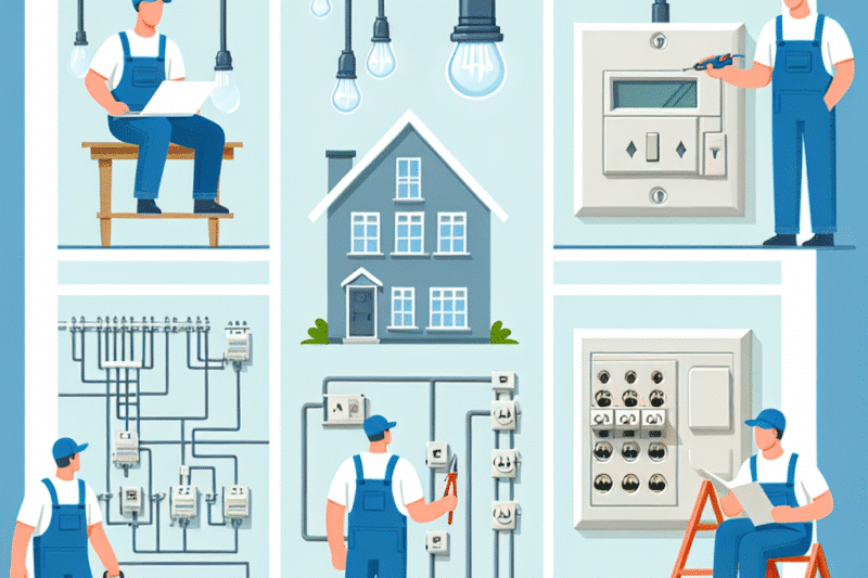 Hvilke arbeidsoppgaver trenger du en elektriker til ?