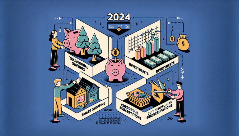 4 effektive metoder å spare penger i 2024