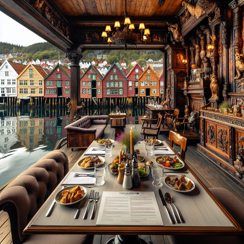 Restautant i Bergen : Bryggen Tracteursted - en annerledes matopplevelse