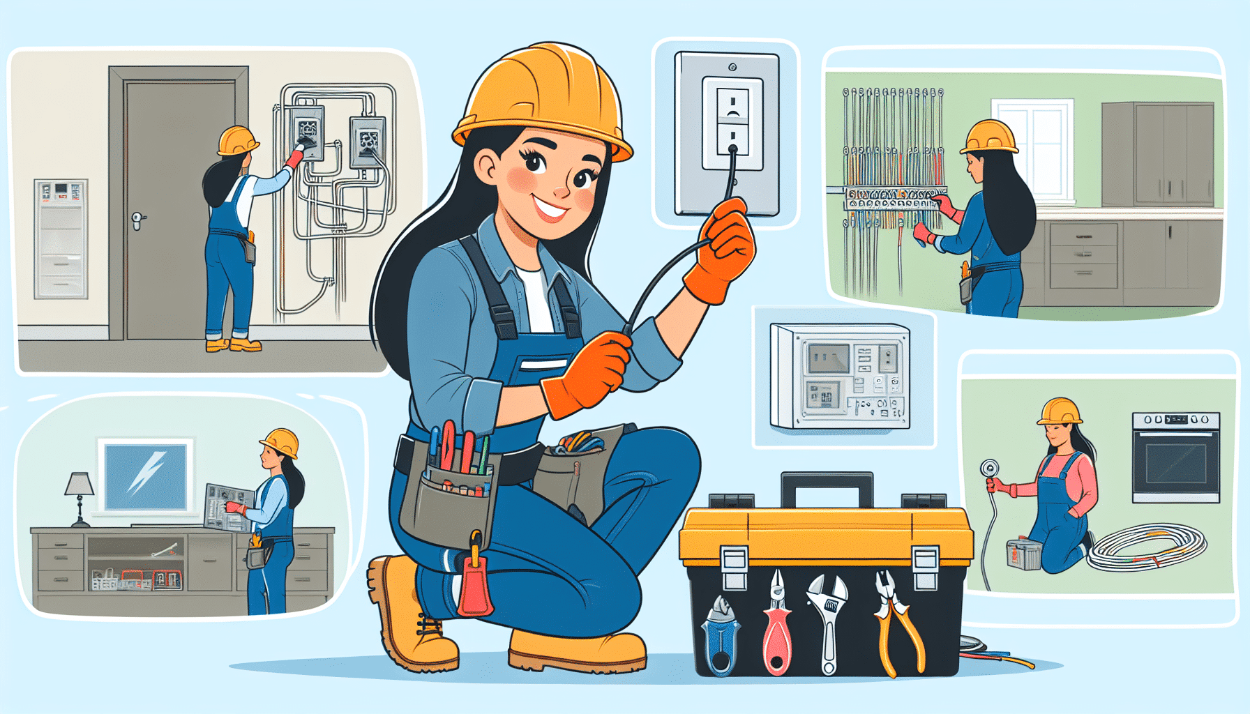 Hvilke arbeidsoppgaver trenger du en elektriker til? – illustrasjon 1