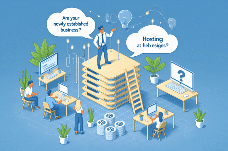 Er du nystartet bedrift, og trenger webhosting og webdesign til fornuftige priser?