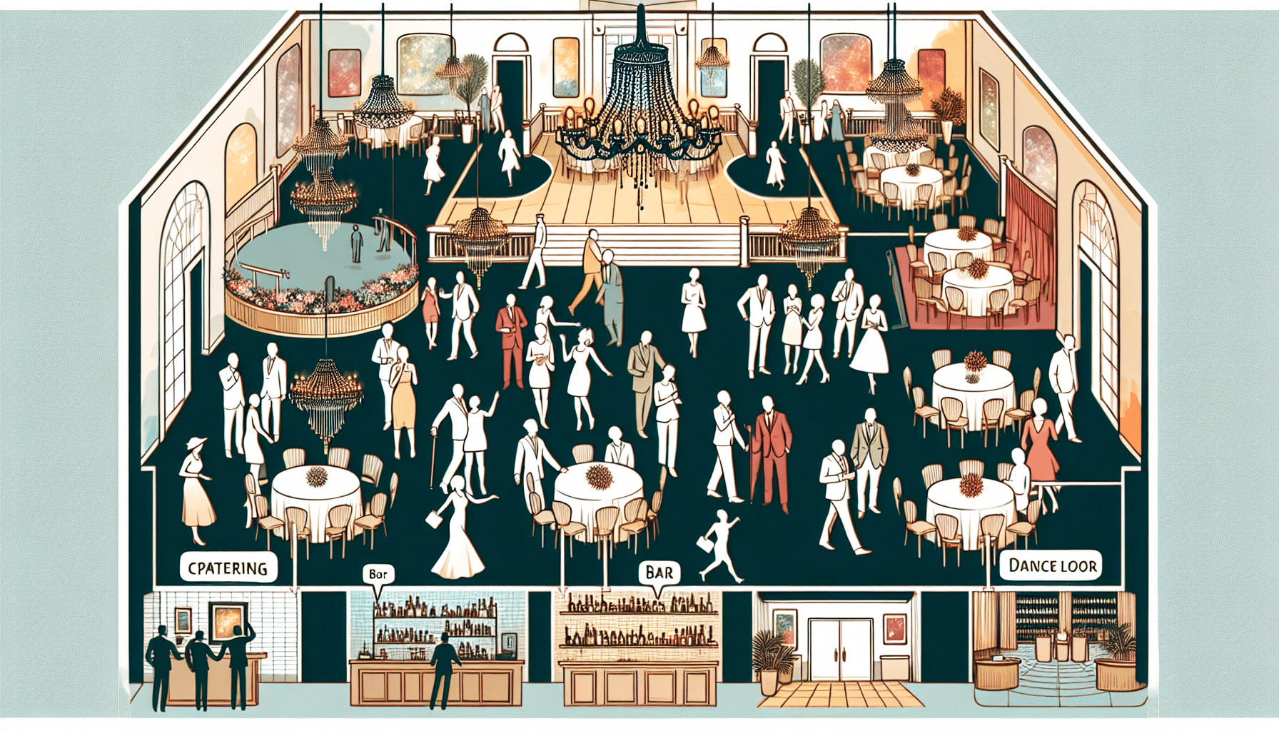 Hvilke kvaliteter et godt selskapslokale trenger &ndash; illustrasjon 1