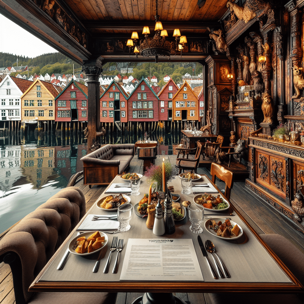 Restautant i bergen : bryggen tracteursted - en annerledes matopplevelse