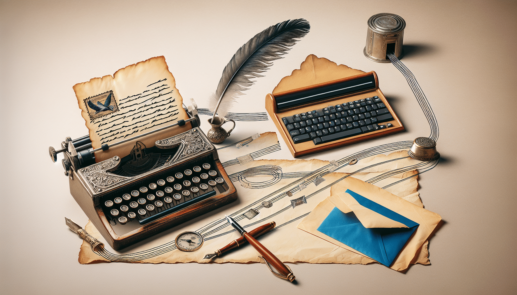 Sende brev p&aring; gamle m&aring;ten - raskt og effektivt via nett? Ja, det er mulig &ndash; illustrasjon 1