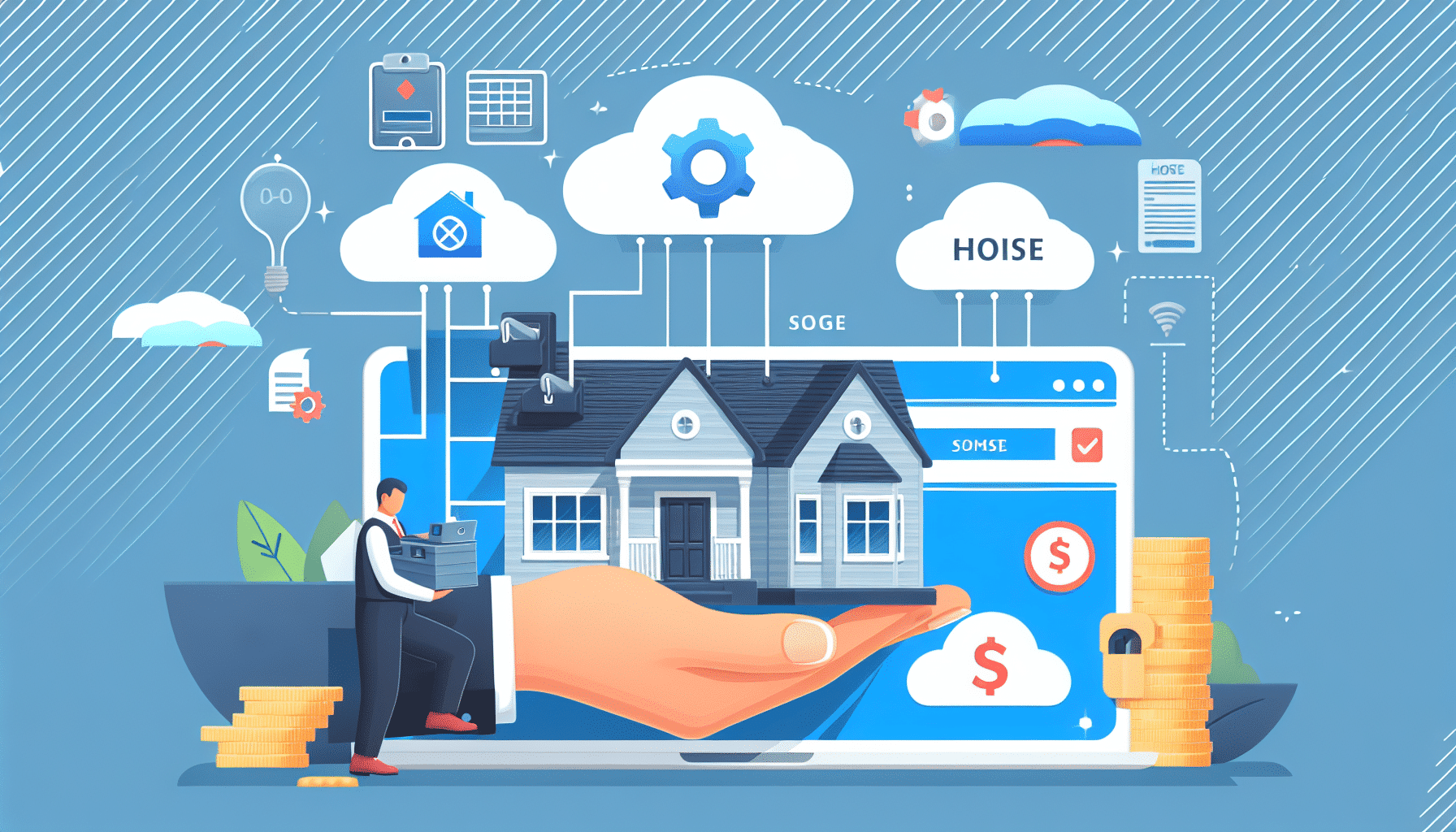 Vi hjelper deg med webhosting til ditt nye webprosjekt &ndash; illustrasjon 1