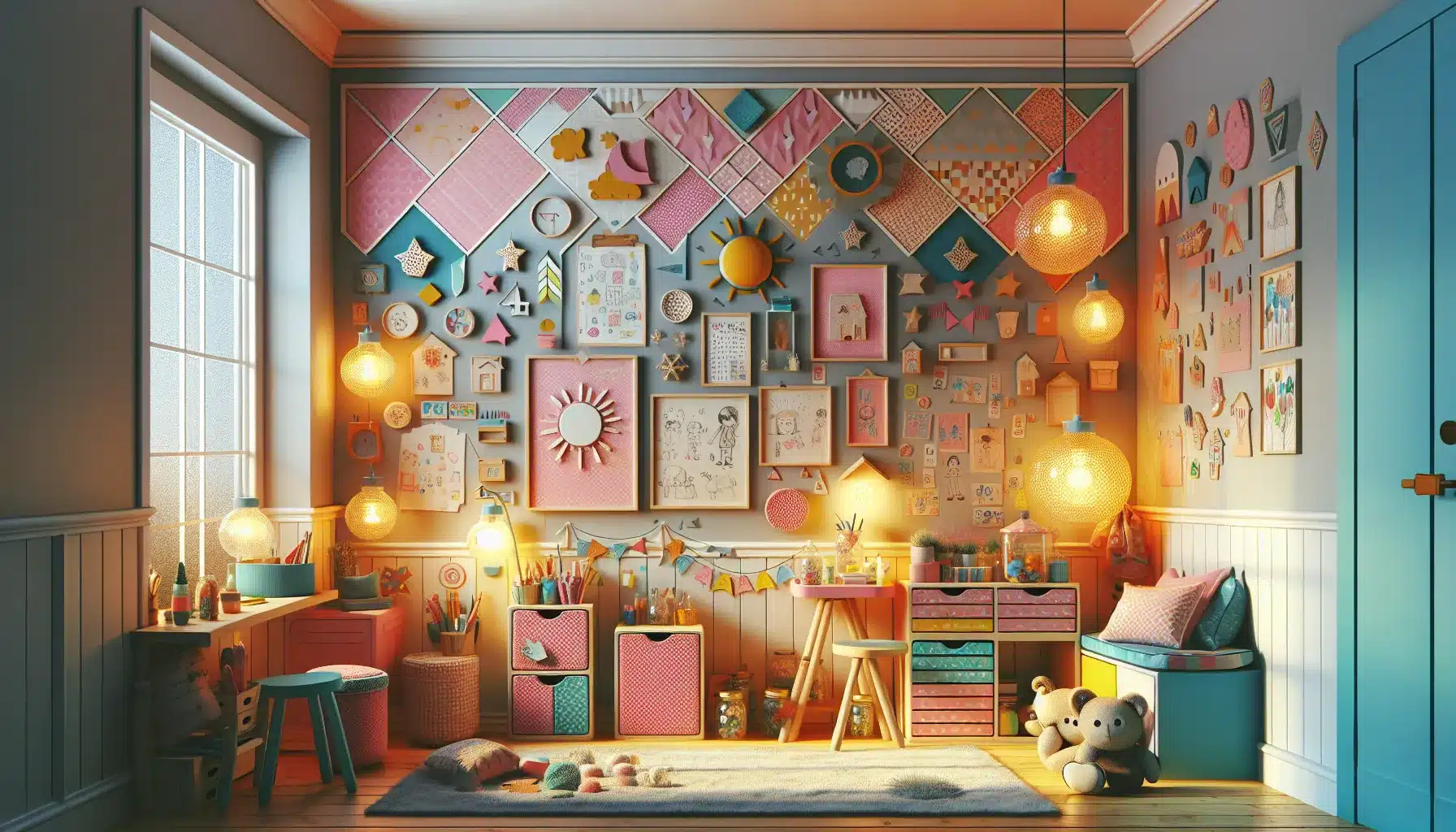 5 kreative gj&oslash;r-det-selv inspirasjoner til barnerommet &ndash; enkle og unike diy-prosjekter &ndash; illustrasjon 1