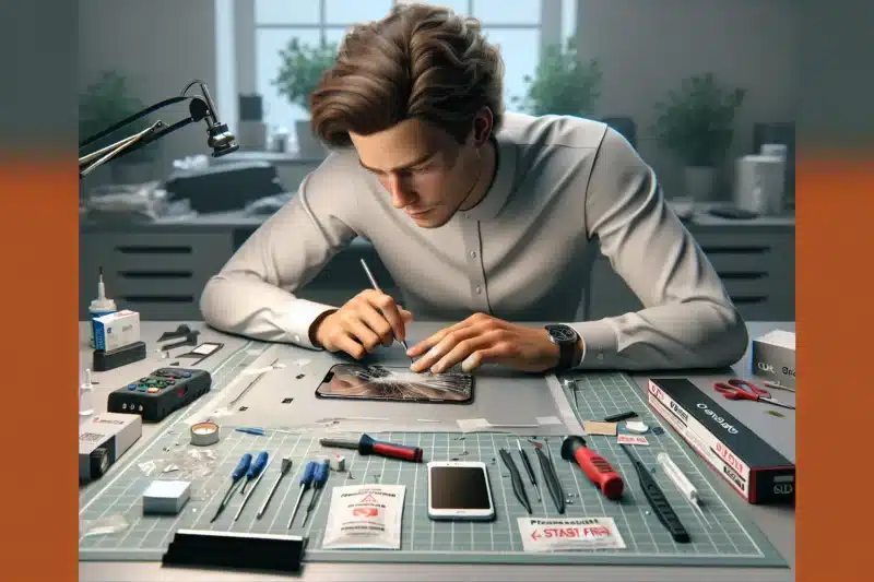 Hvordan fikse en knust mobilskjerm hjemme? Steg-for-steg for iphone og android, verktøy og tips