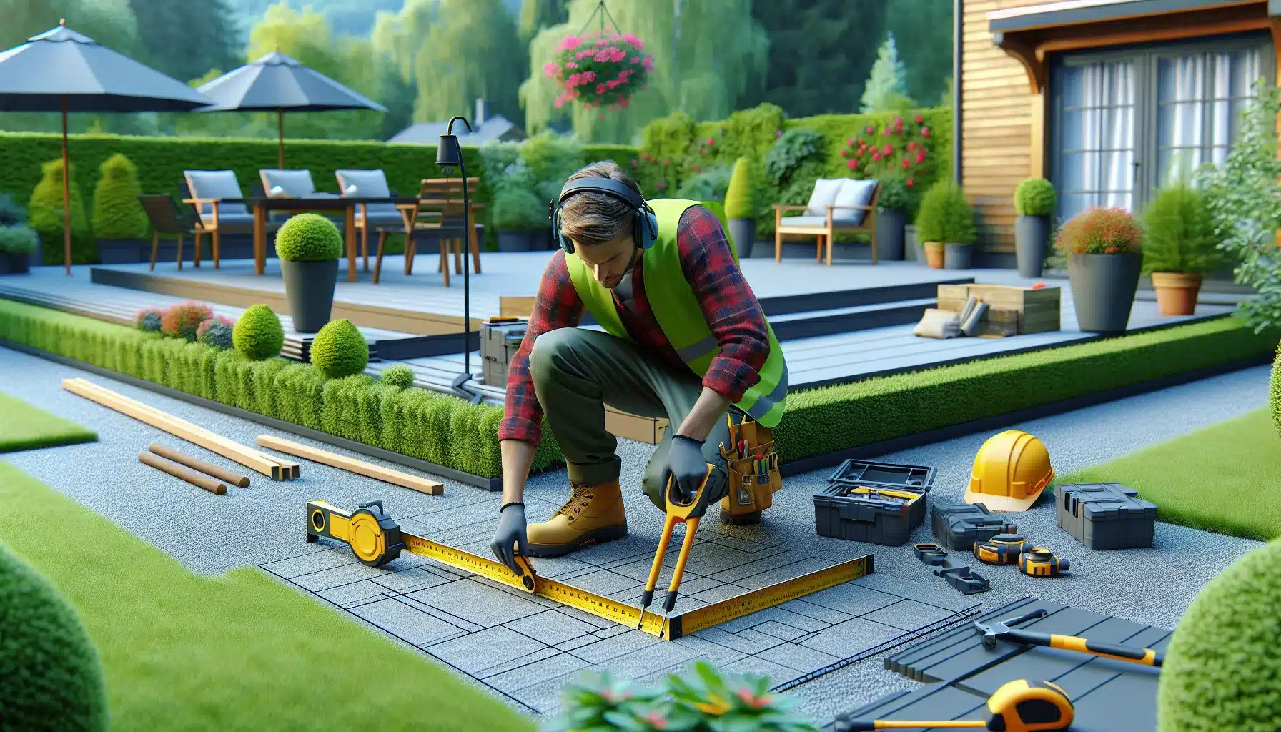 Slik bygger du en terrasse p&aring; egen h&aring;nd &ndash; tips til planlegging, materialvalg og bygging &ndash; illustrasjon 1