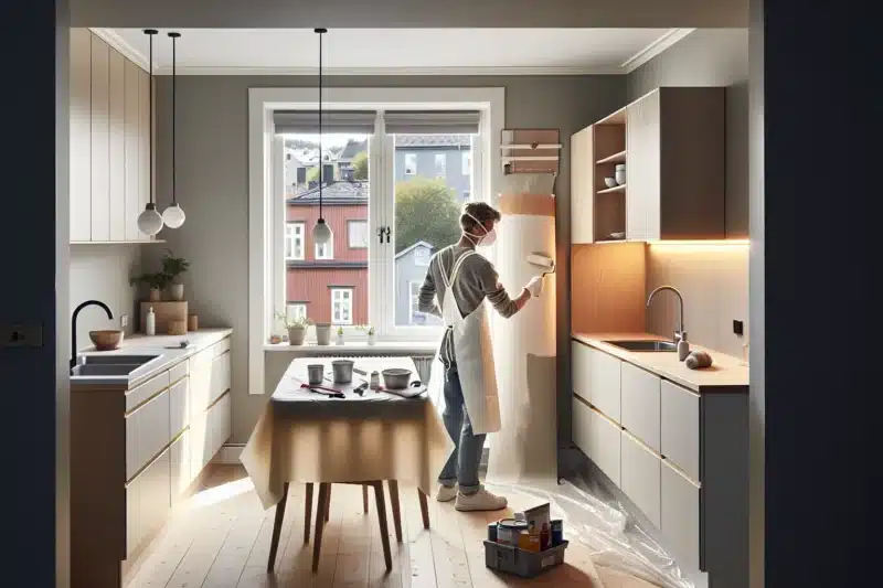 Tips for å pusse opp kjøkkenet selv på budsjett